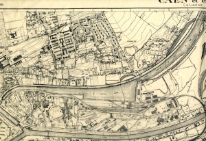 Réduction photomécanique du plan topographique au 1/2 000e (1958)
