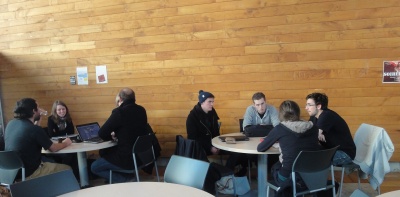 photo generale des étudiants artiste et géographie.