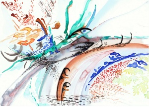 Aquarelle prequ'île